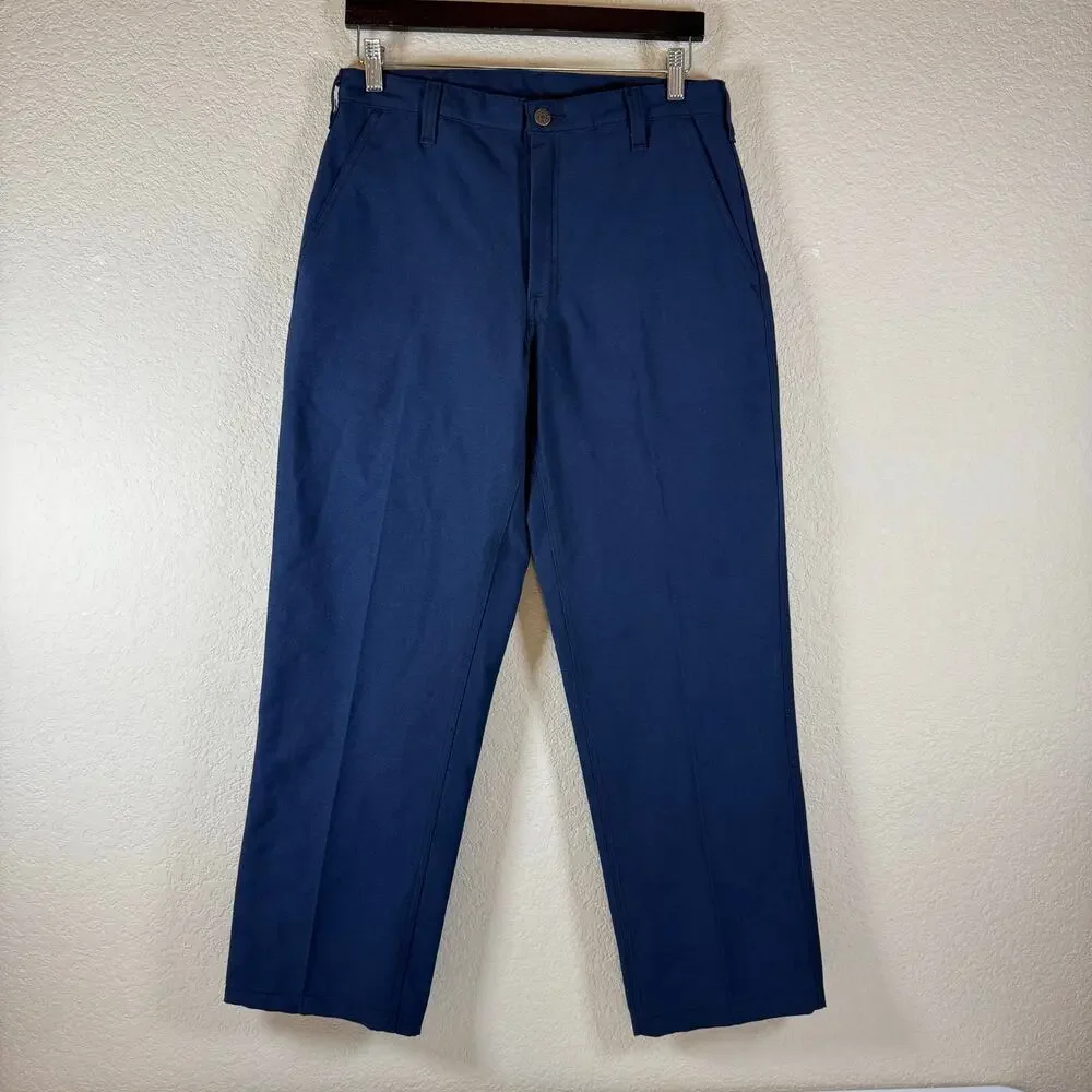 Workrite FR Flame Resistant Pants Mens 32x29 Blue NOMEX Aramid 402NX75NB -b